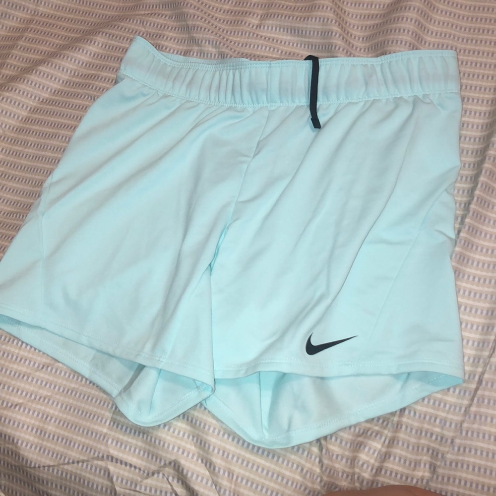 baby blue nike shorts